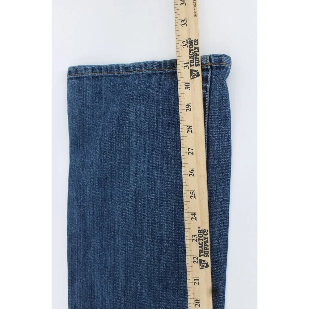 Mossimo Supply Co. blue denim bootcut jeans women size 7